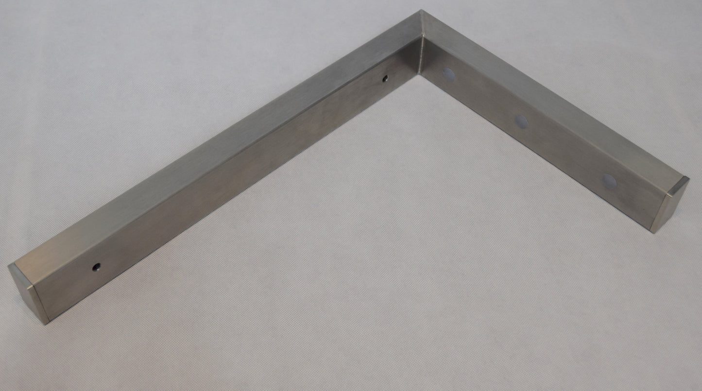 BECK-SWS - Wandhalterung / Winkel aus Edelstahl - 45x30cm. bis 200Kg. Traglast