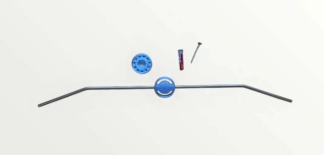 Trikot Wandhalterung – Stylisch, praktisch & immer griffbereit für Kids & Teens! Steel - Wood - Stone