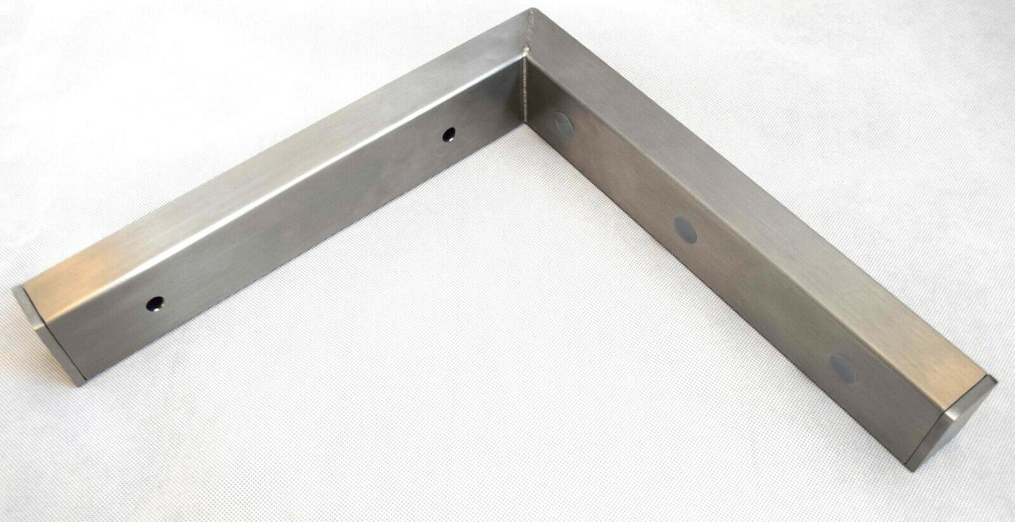 BECK-SWS - Wandhalterung / Winkel aus Edelstahl - 30x30cm. bis 200Kg. Traglast