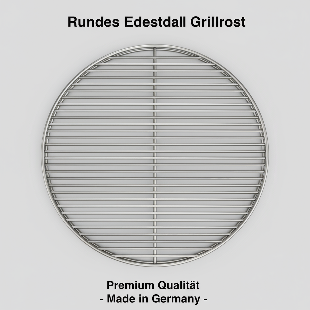 Grillrost V2A Edelstahl – Tiefe 37 cm – Breite wählbar – für Gas- & Holzkohlegrill – Maßanfertigung – Made in Germany